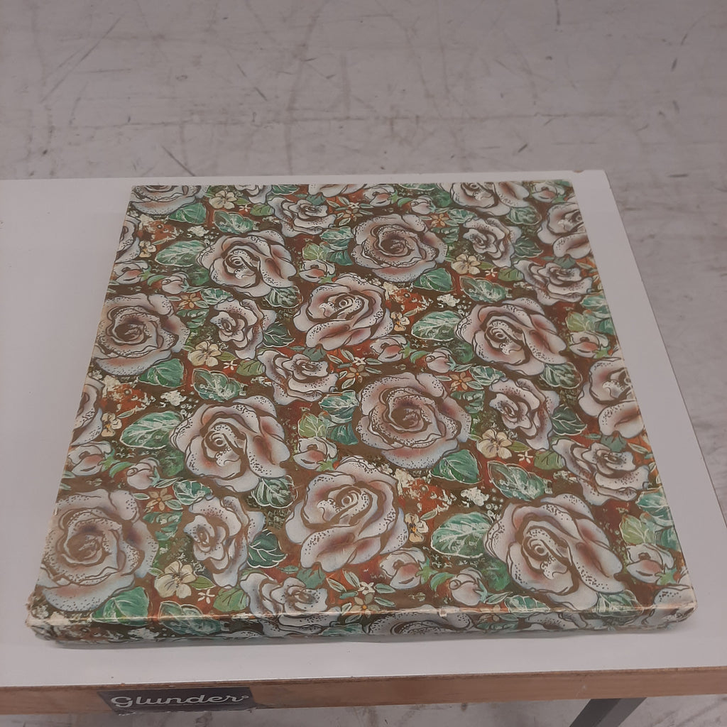 Natuursteen schaakbord met stukken in bewaardoos