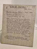 Ecce Homo , crayontekening door Bouke va  der Sloot