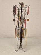 Metalen mannequin, vintage
