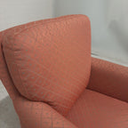 Roze fauteuil