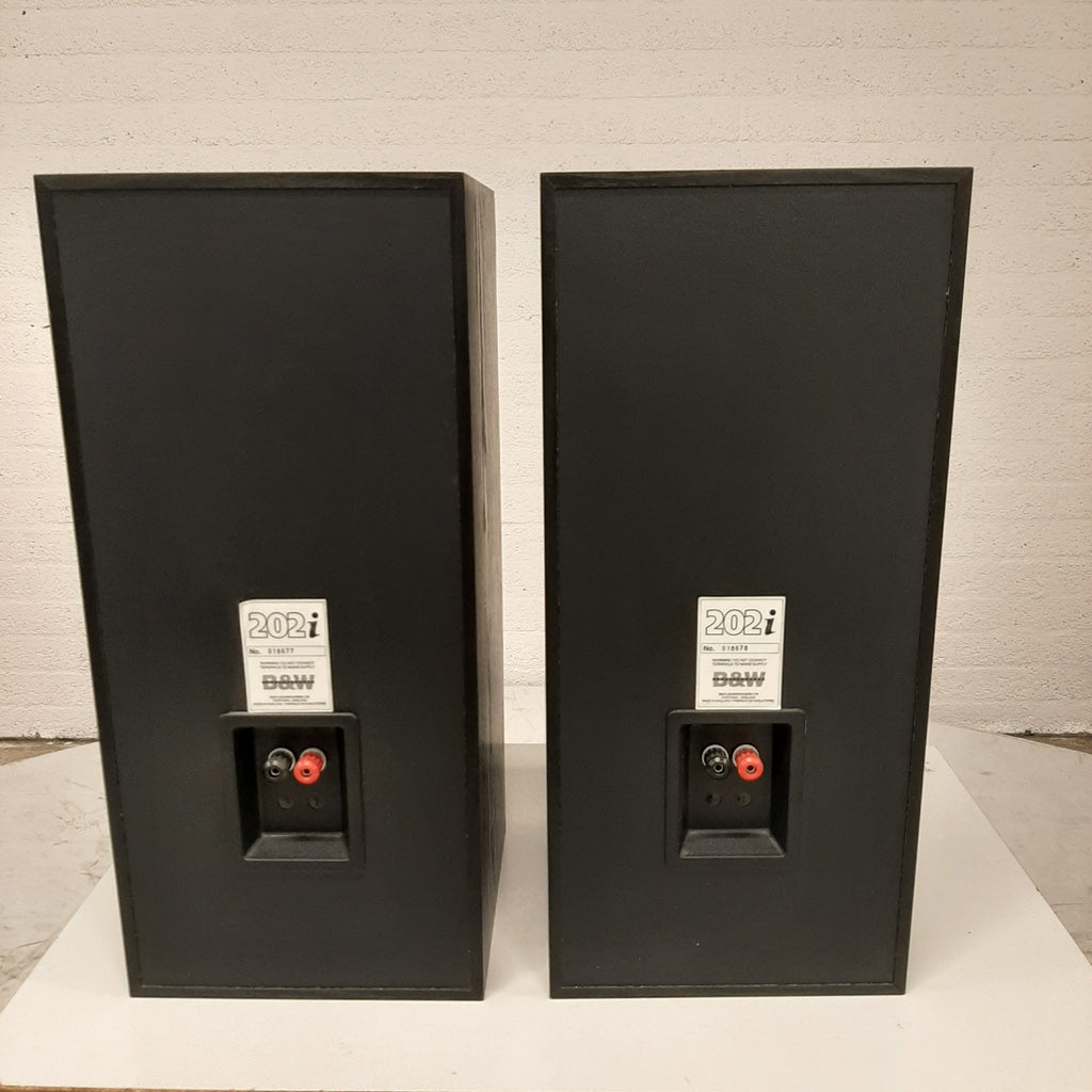 B&W 202i speakers