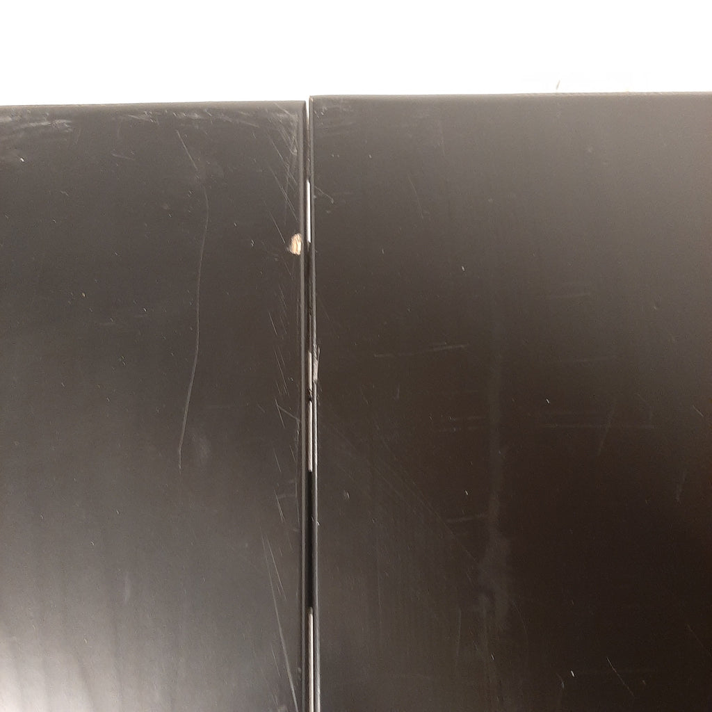 Zwarte 4 delig uitschuifbare tafel