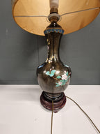 Chinese cloisonne vaaslamp met sokkel