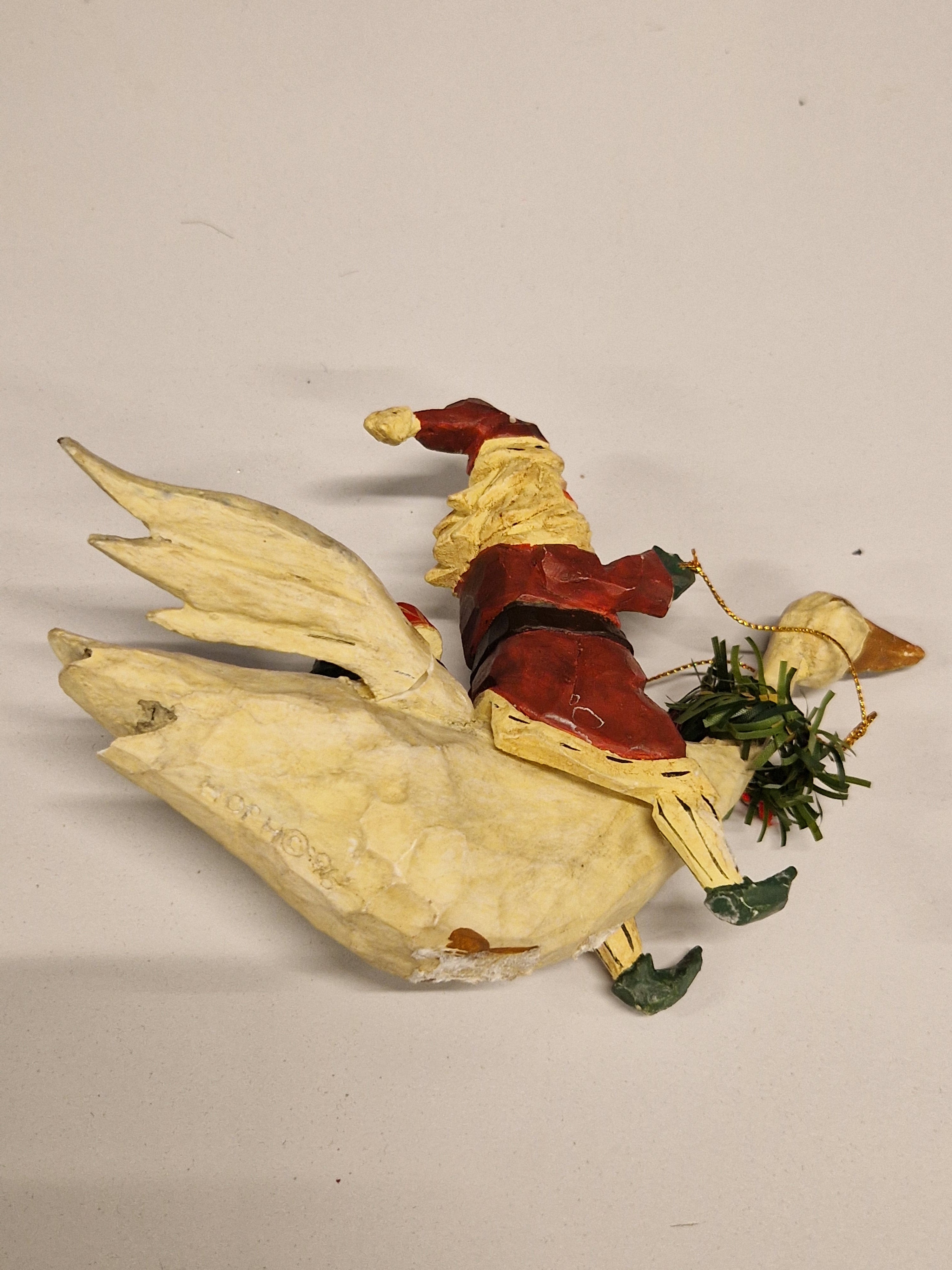 Santa on Duck