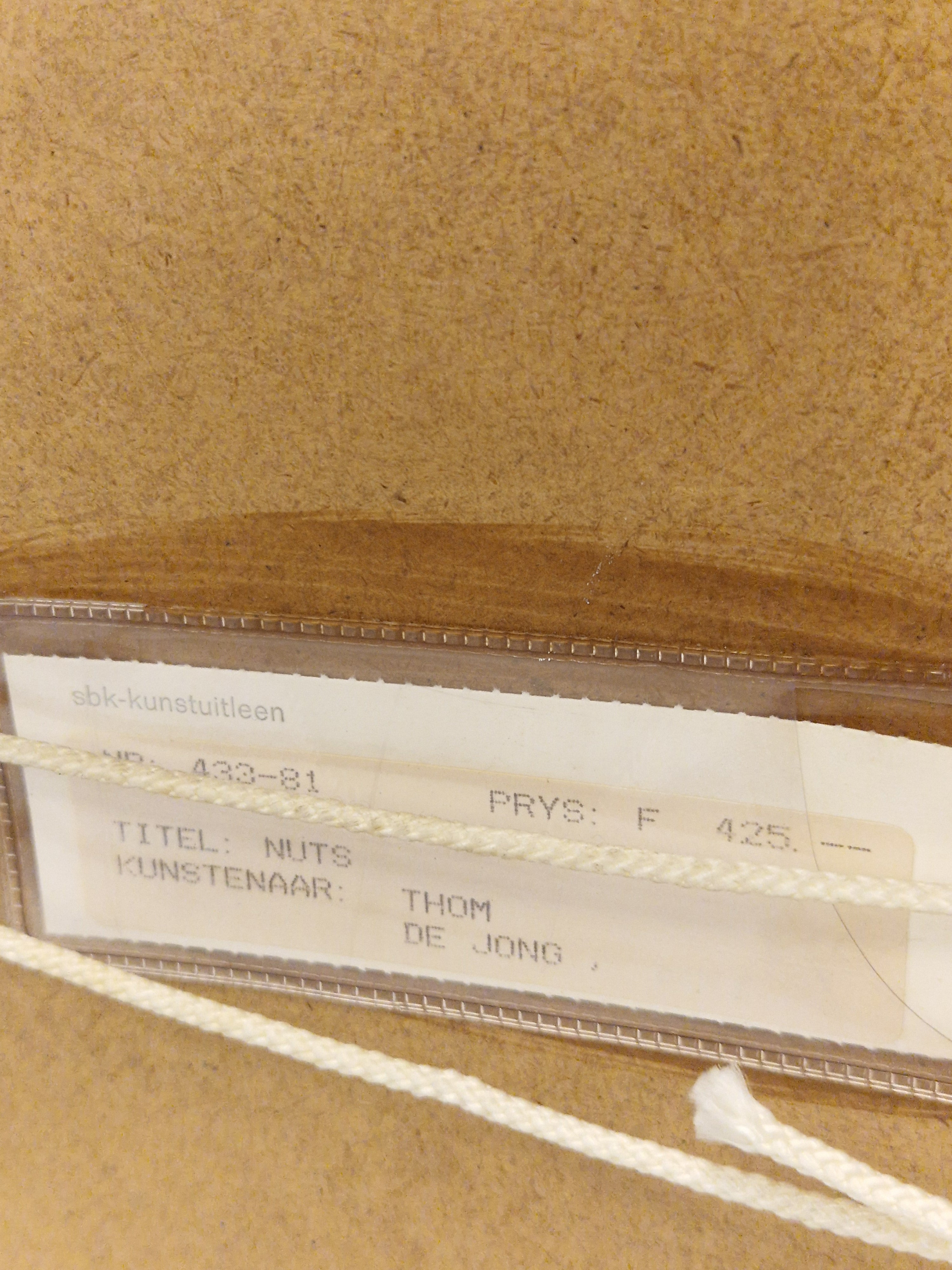 Thom de Jong, zeefdruk