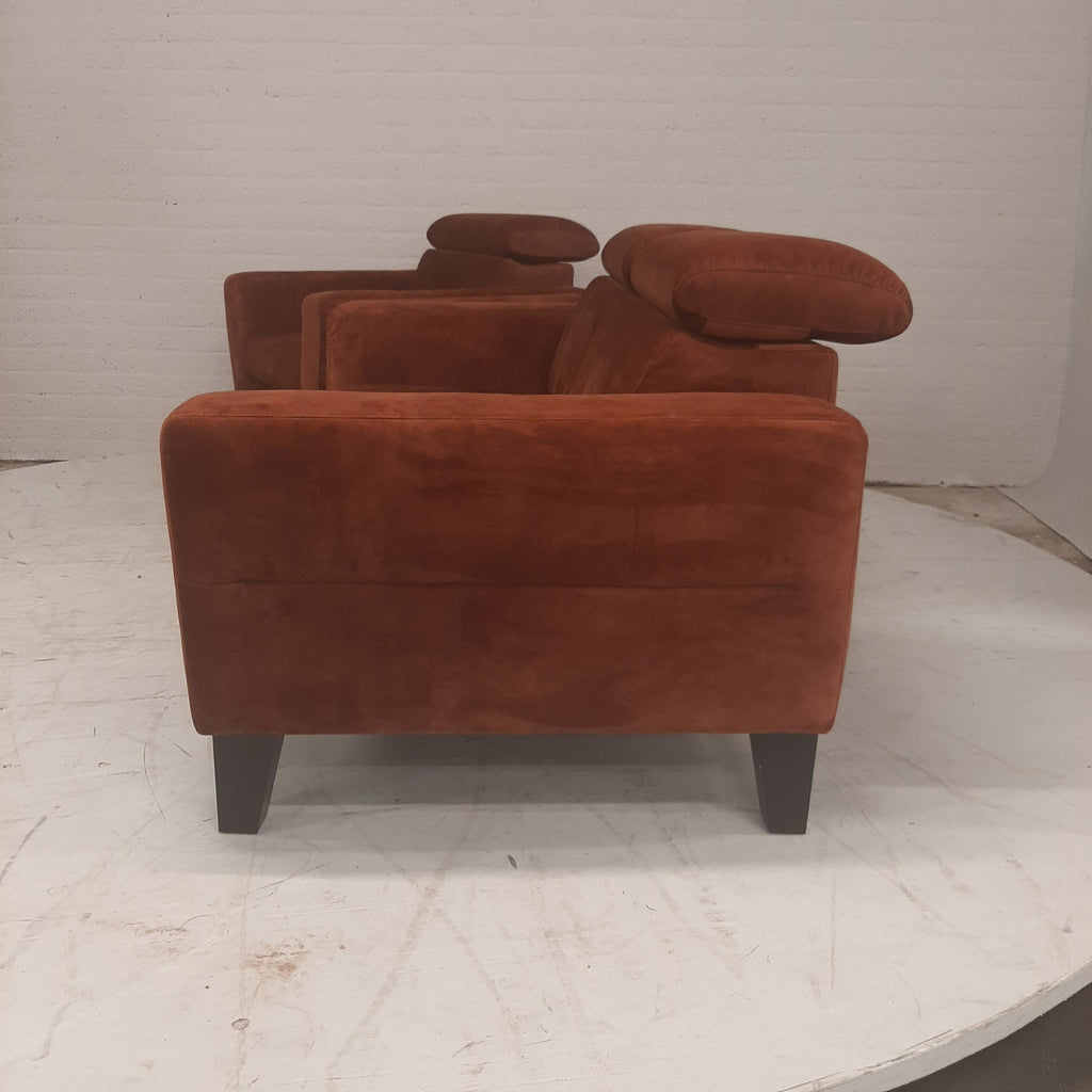 Bank set donkerbruin