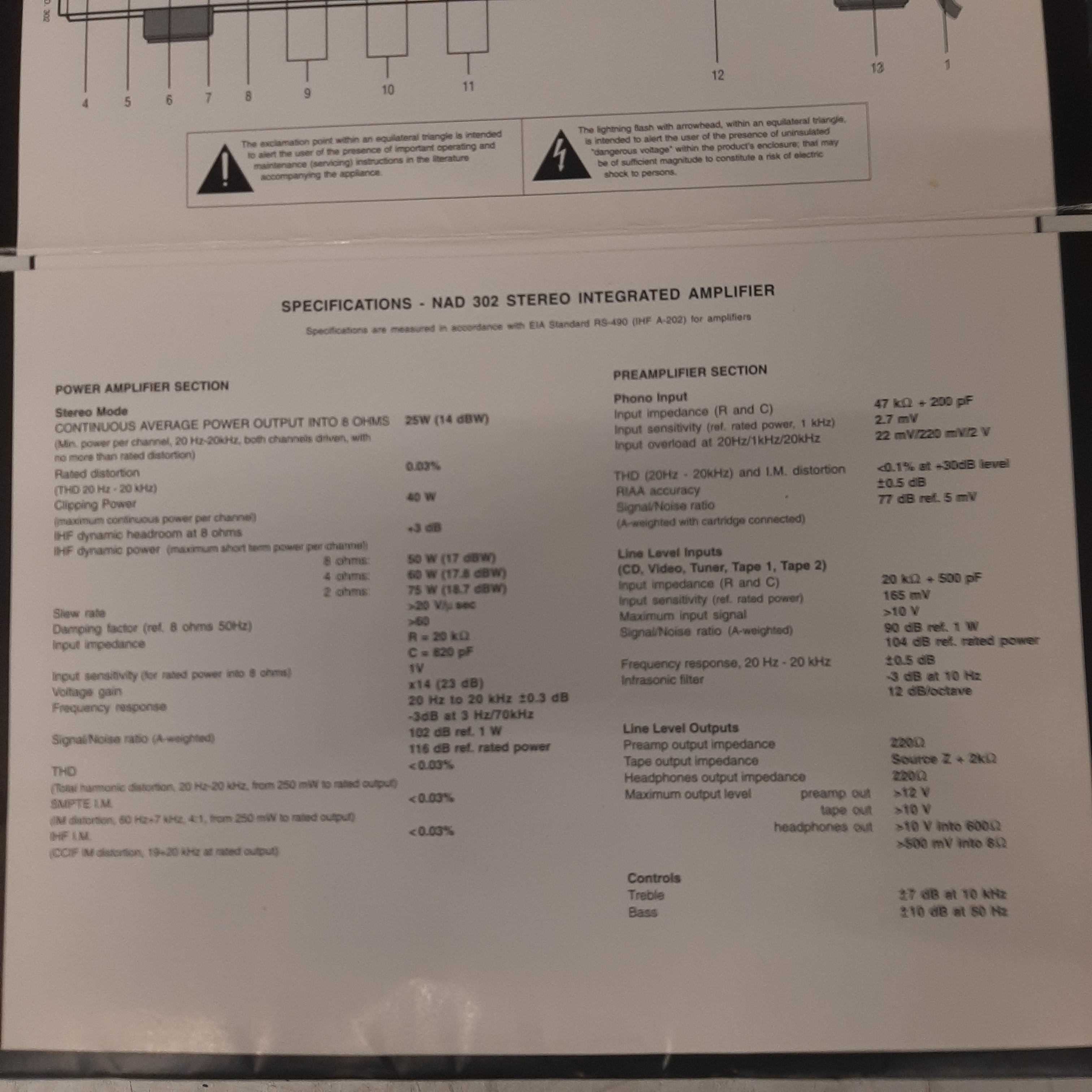 NAD 302 versterker