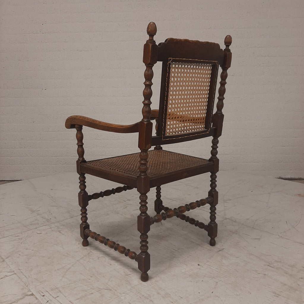 Vintage bibliotheekstoel
