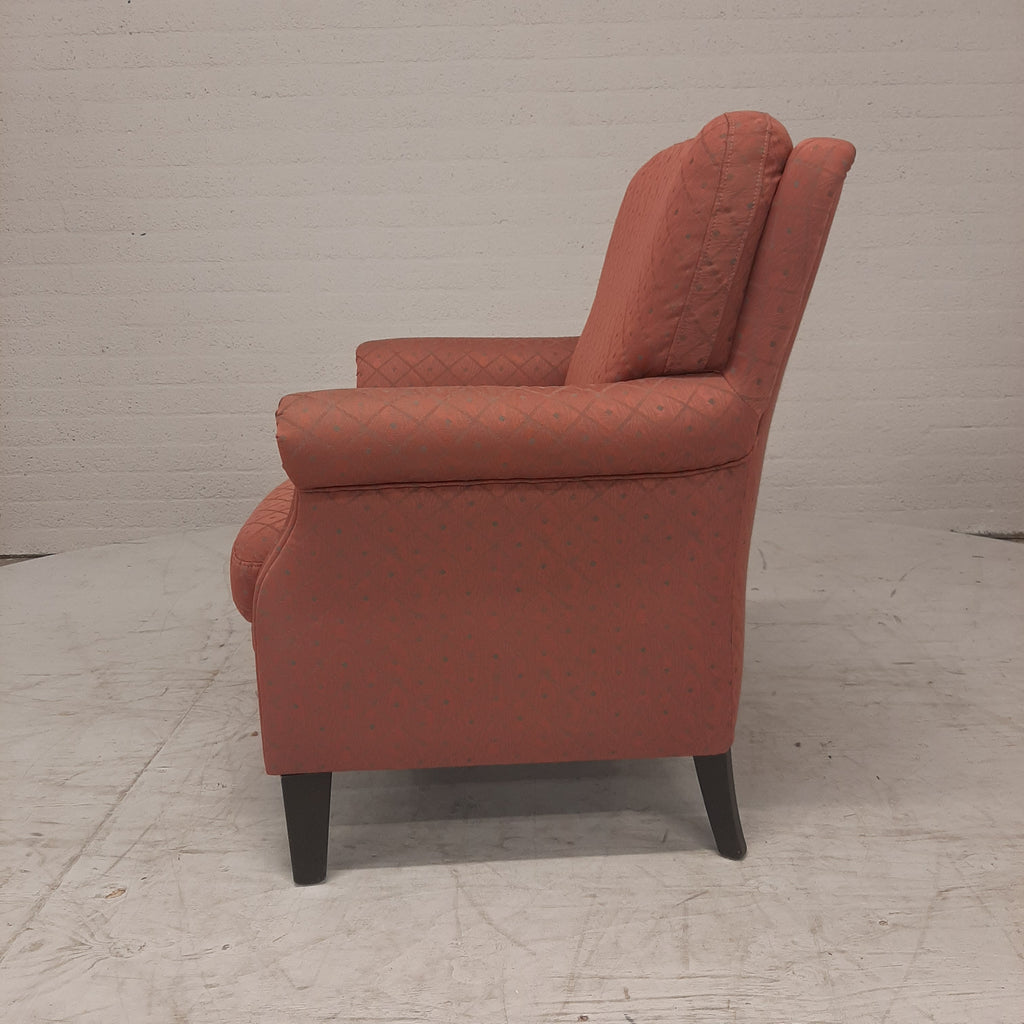 Roze fauteuil
