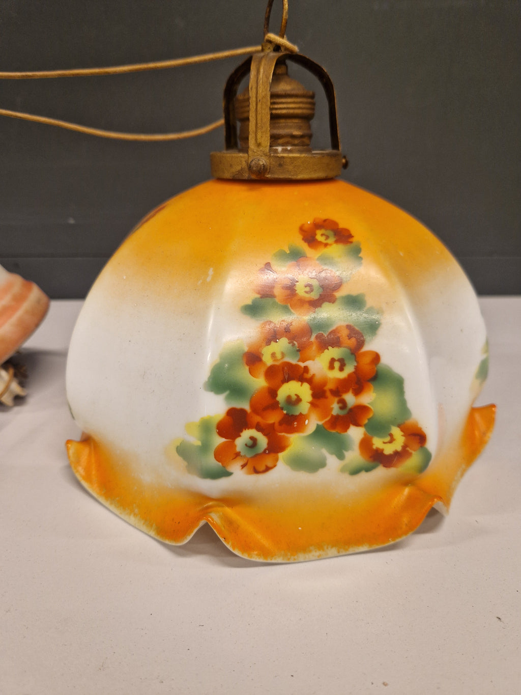 Lamp, spuitplateel, jaren 50