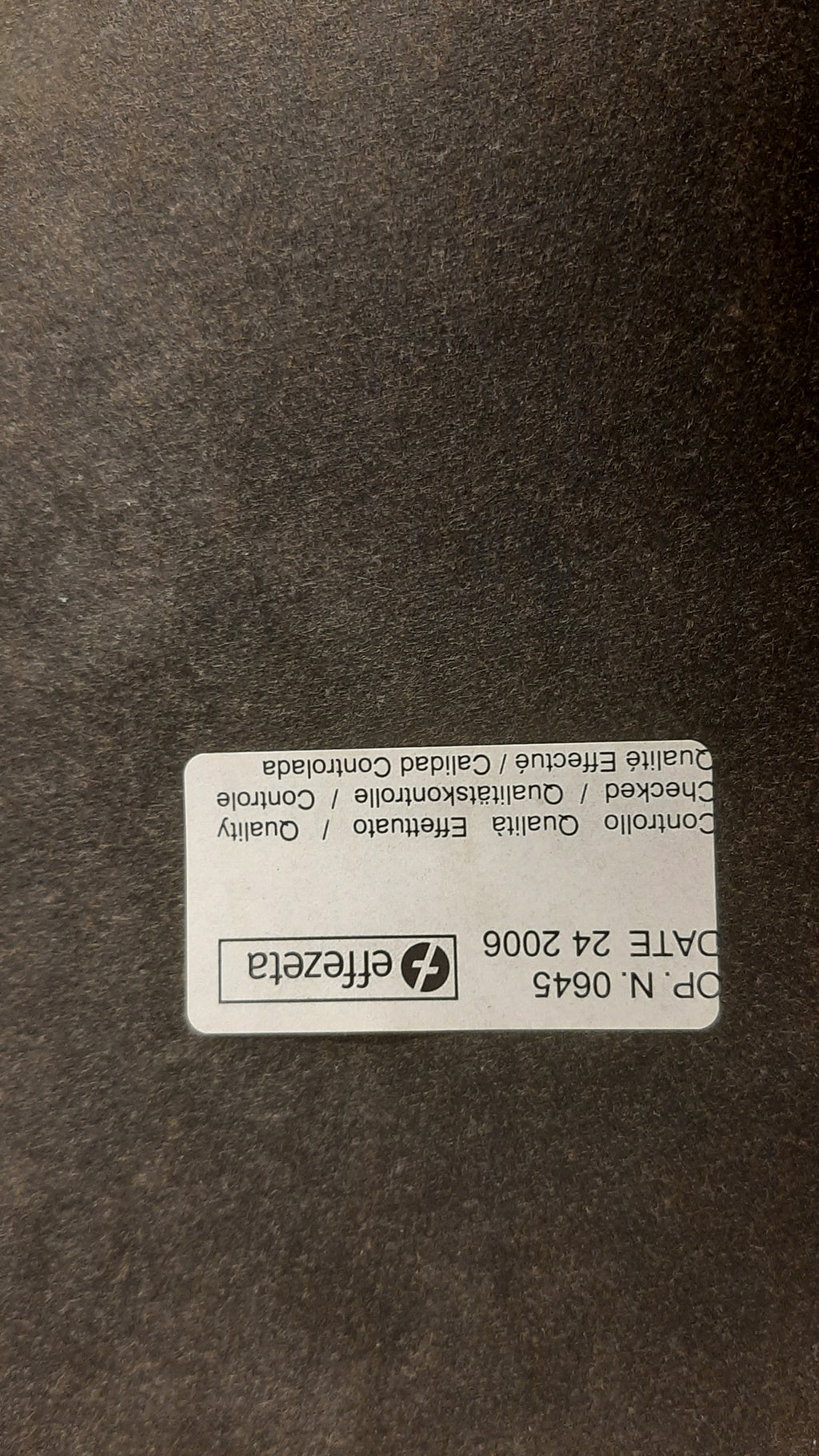 Effezeta leren barstoel