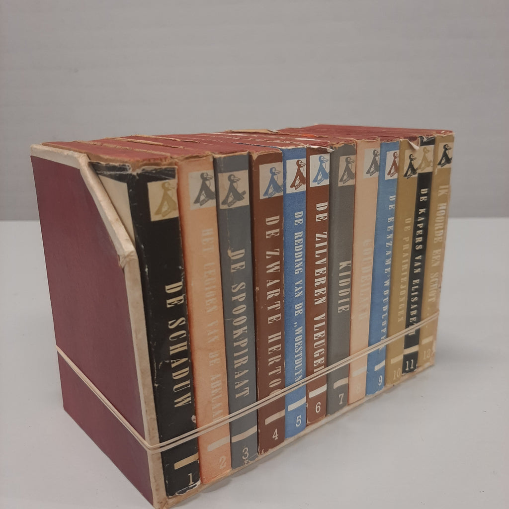 Set van 12 Junior-Jongensboeken-serie