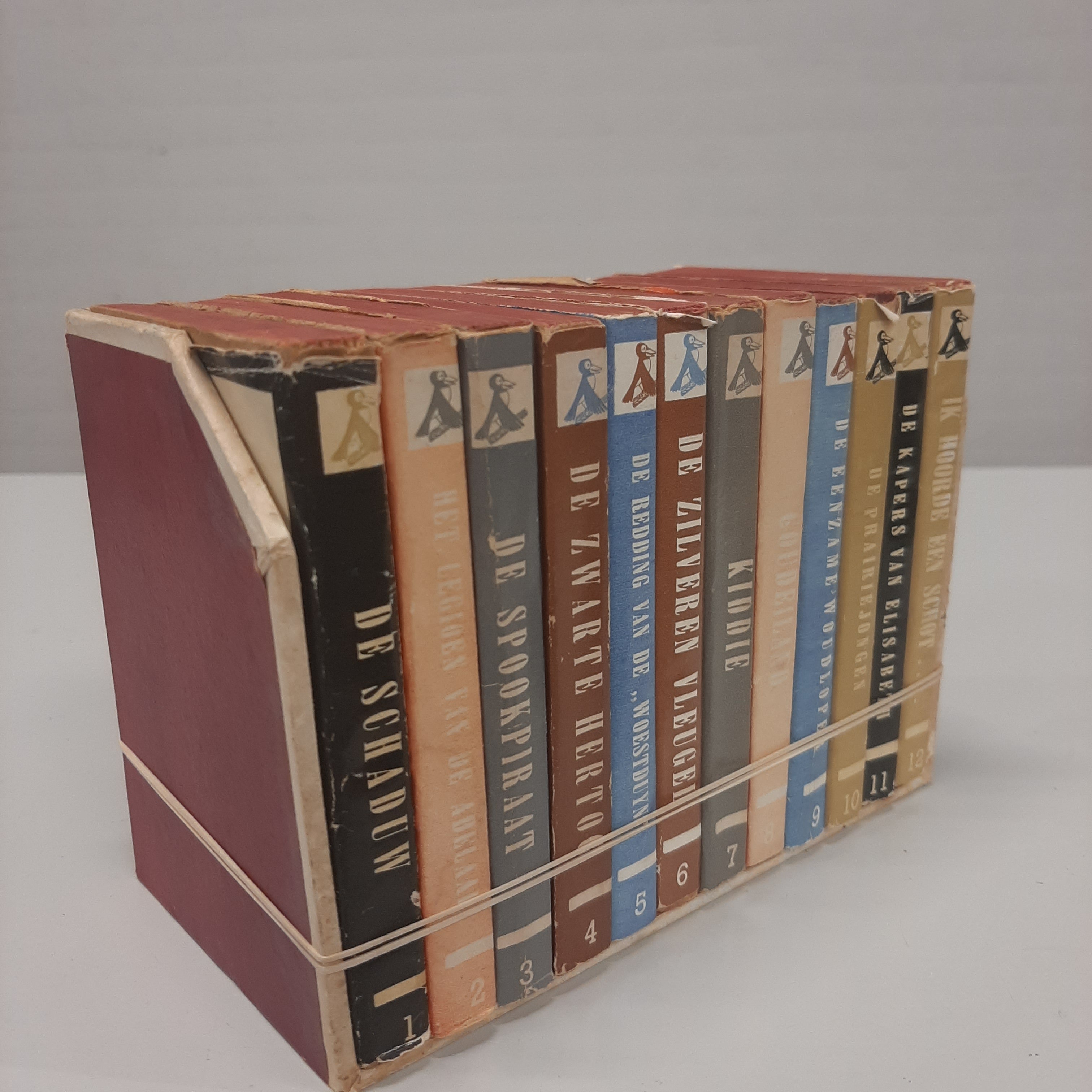 Set van 12 Junior-Jongensboeken-serie