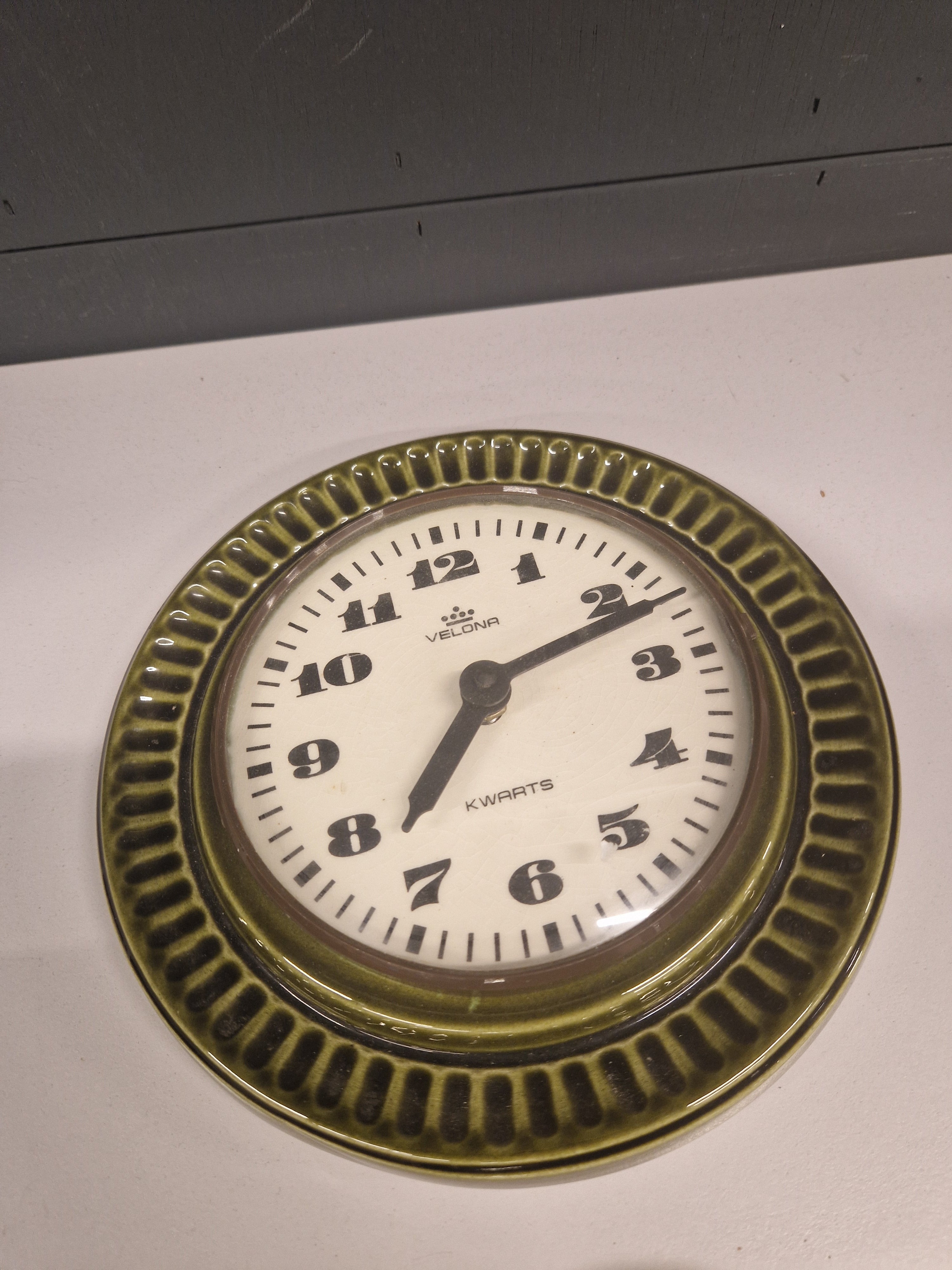 Velona Kwarts jaren 70 klok
