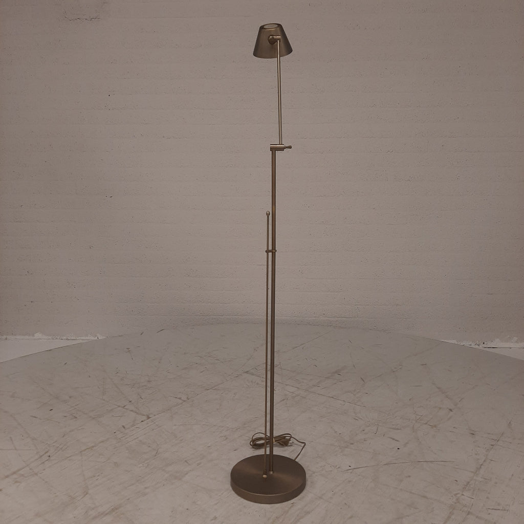 Bronzen vloerlamp