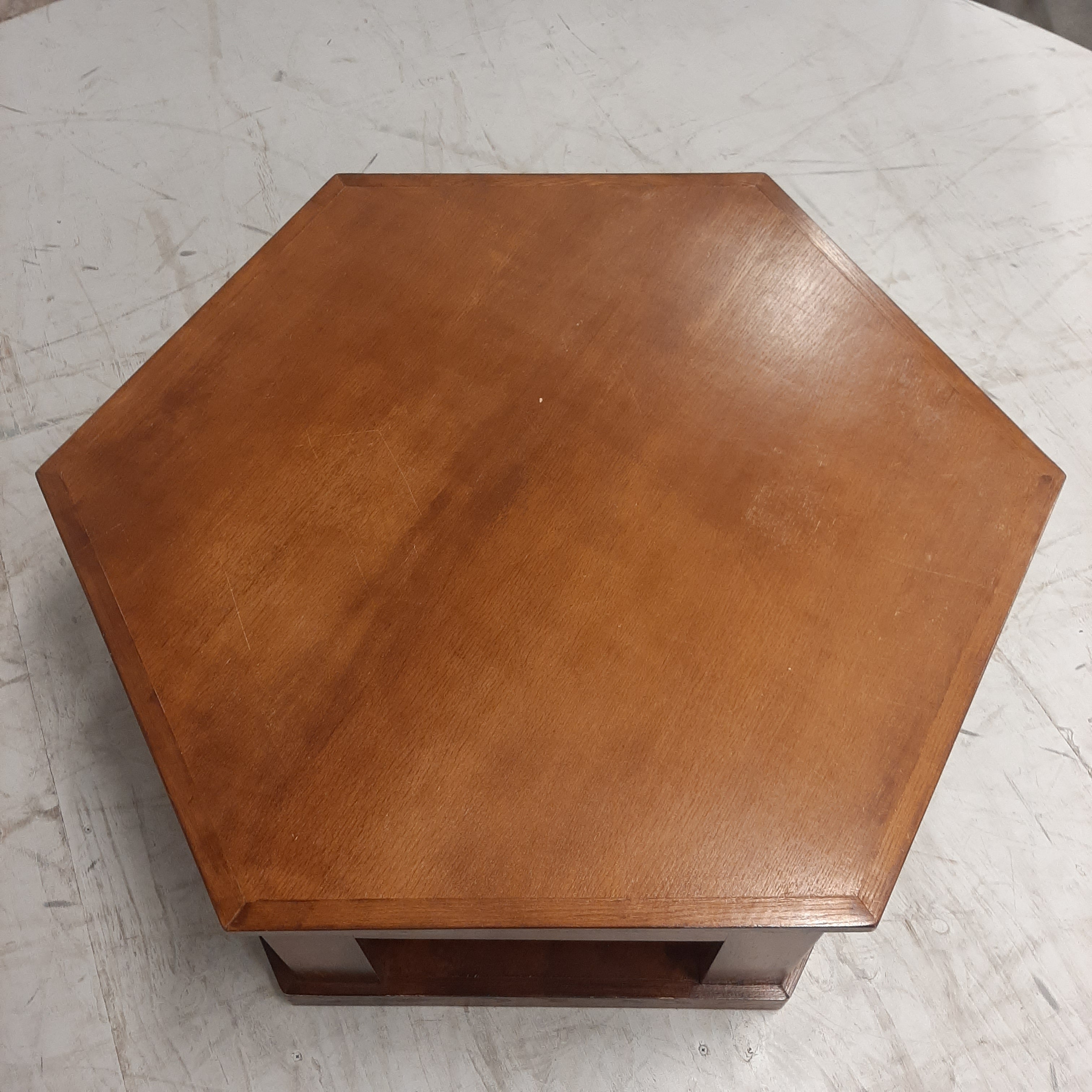 Salontafel 6 hoekig met lade