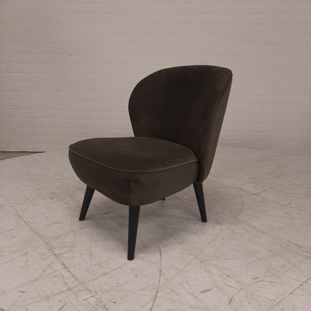 WOOOD Sara fauteuil groen