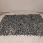 Vloerkleed denim blauw