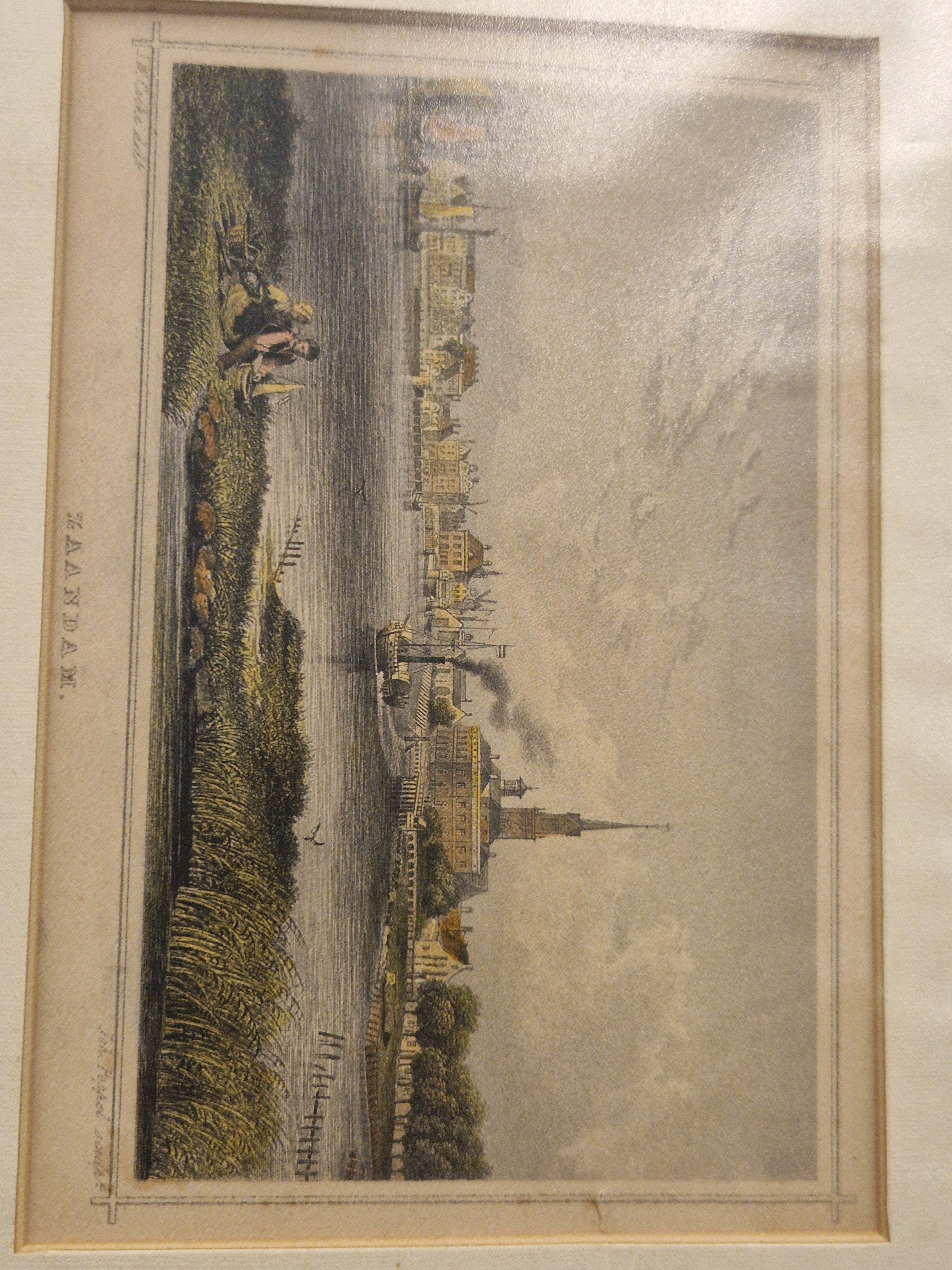 Johann Gabriel Friedrich Poppel (1807-1882)
ZAANDAM steendruk