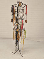 Metalen mannequin, vintage