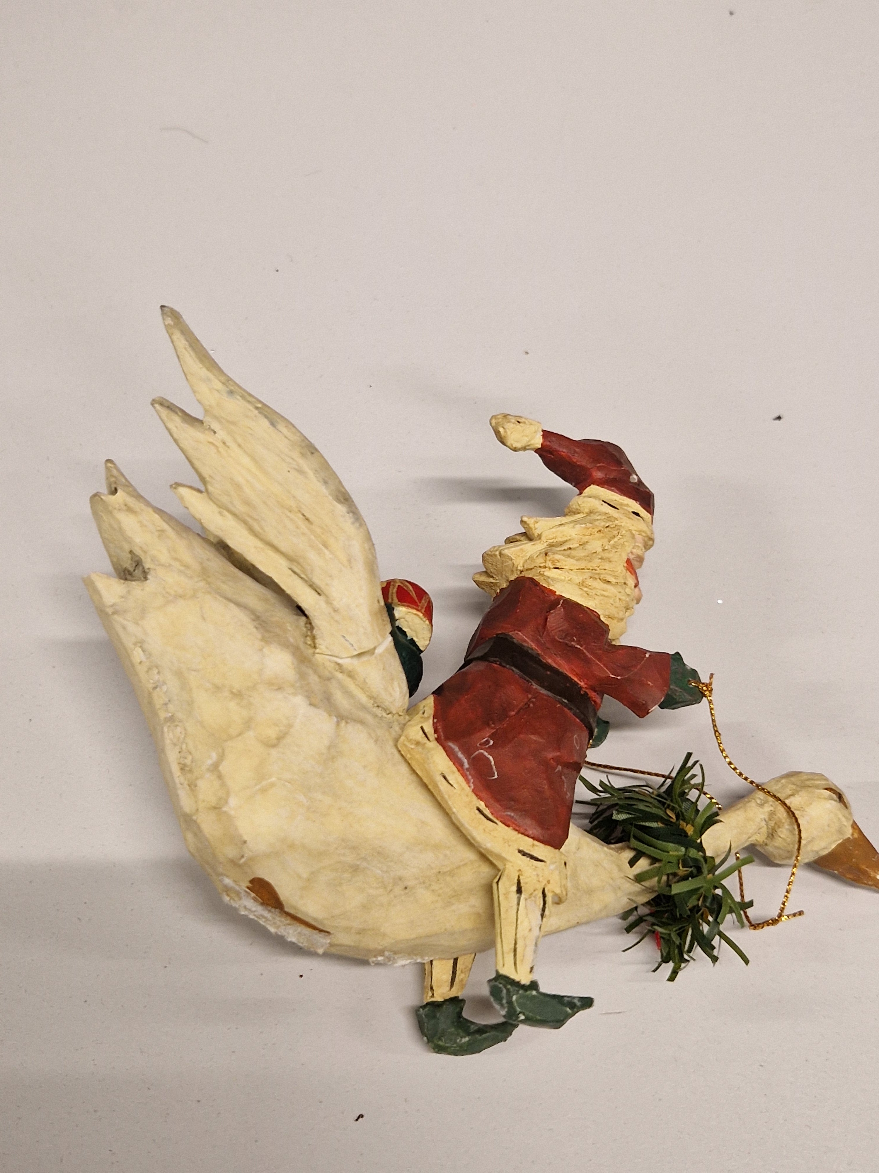 Santa on Duck