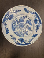 Delfts blauw bord, 18e eeuw