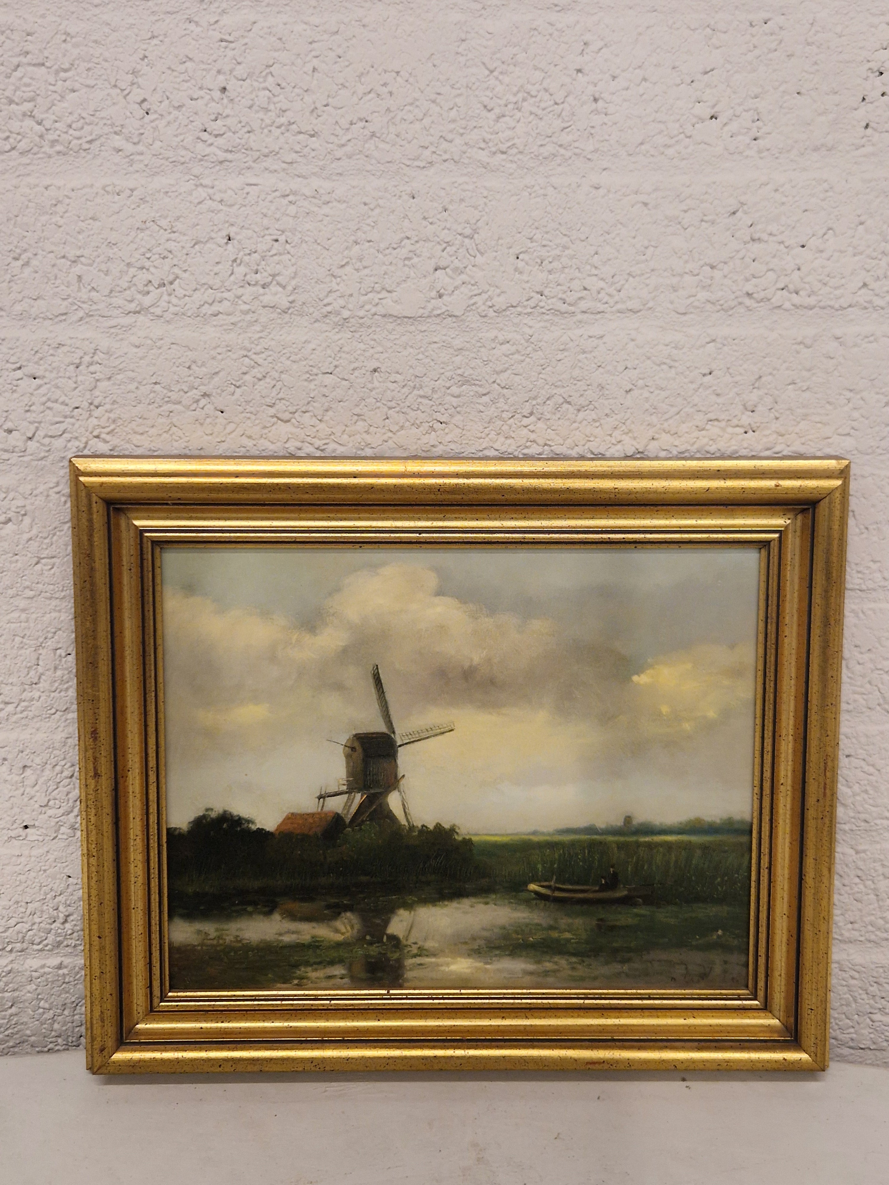39x49 cm, olieverf