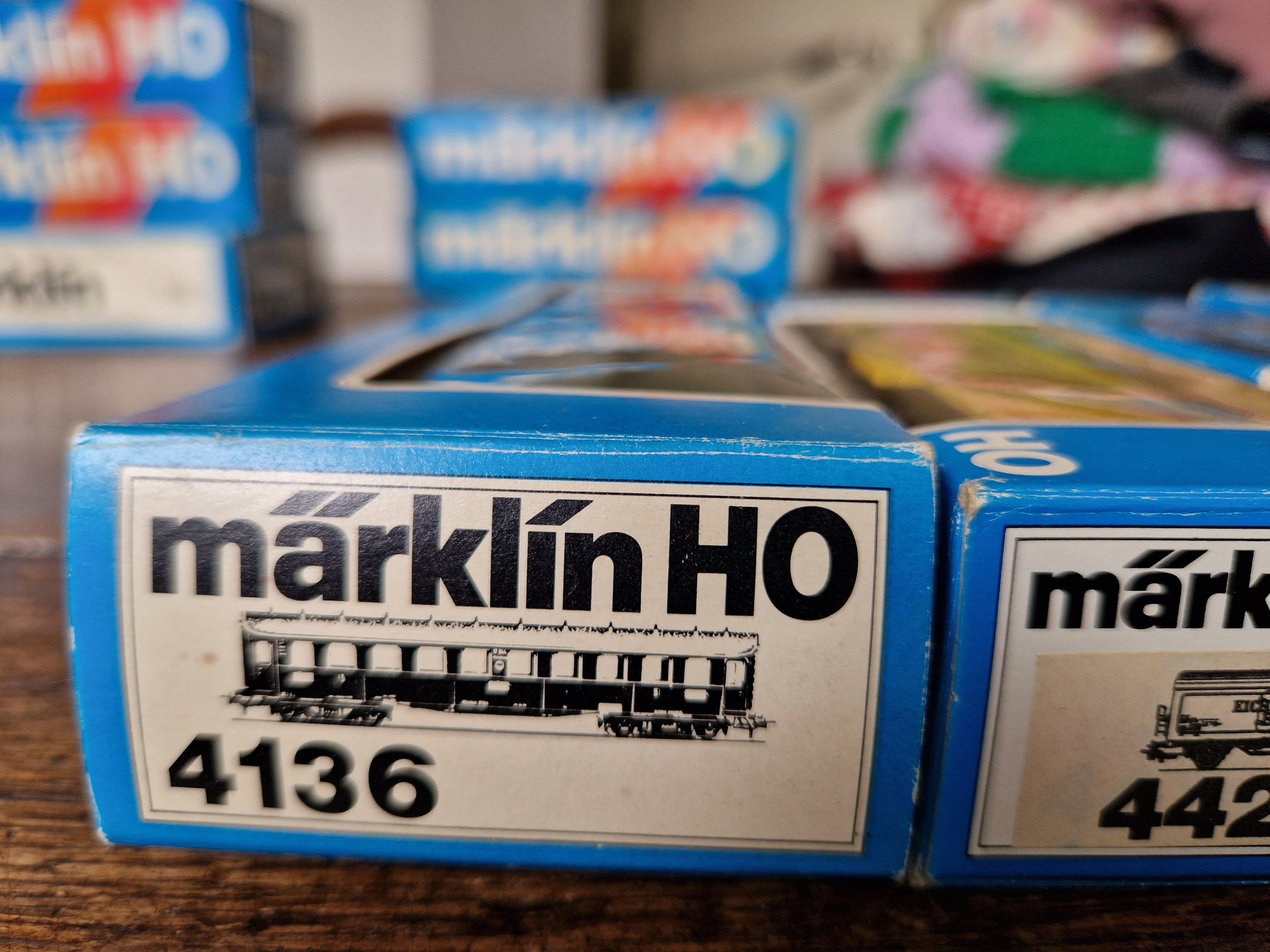 Märklin HO wagon 4136, 4420, 4619, 4669, 4425, 4646