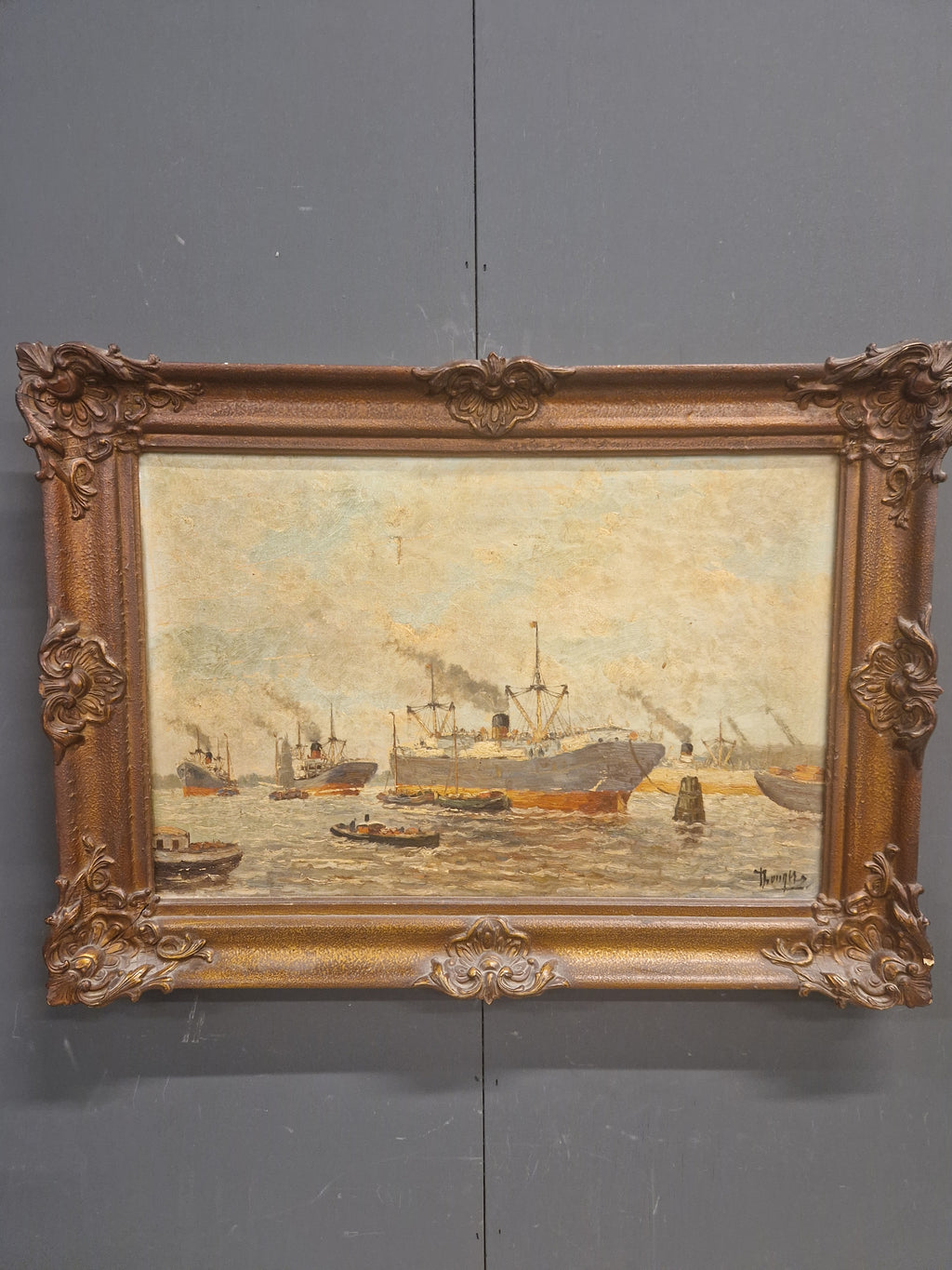 Rotterdamse haven, onbekende signatuur