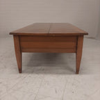 Vintage salontafel met barcompartiment