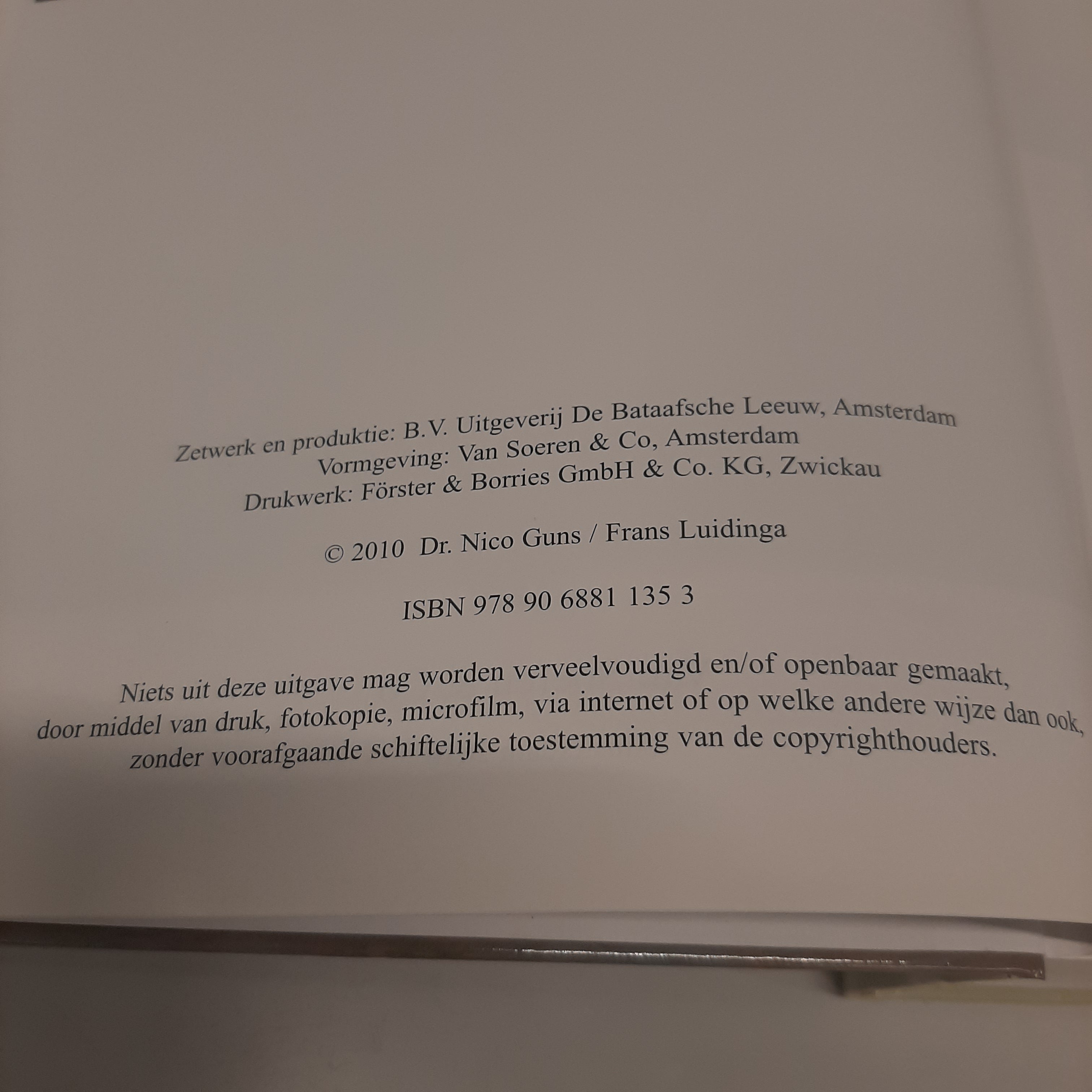 Boek Willem Ruys
