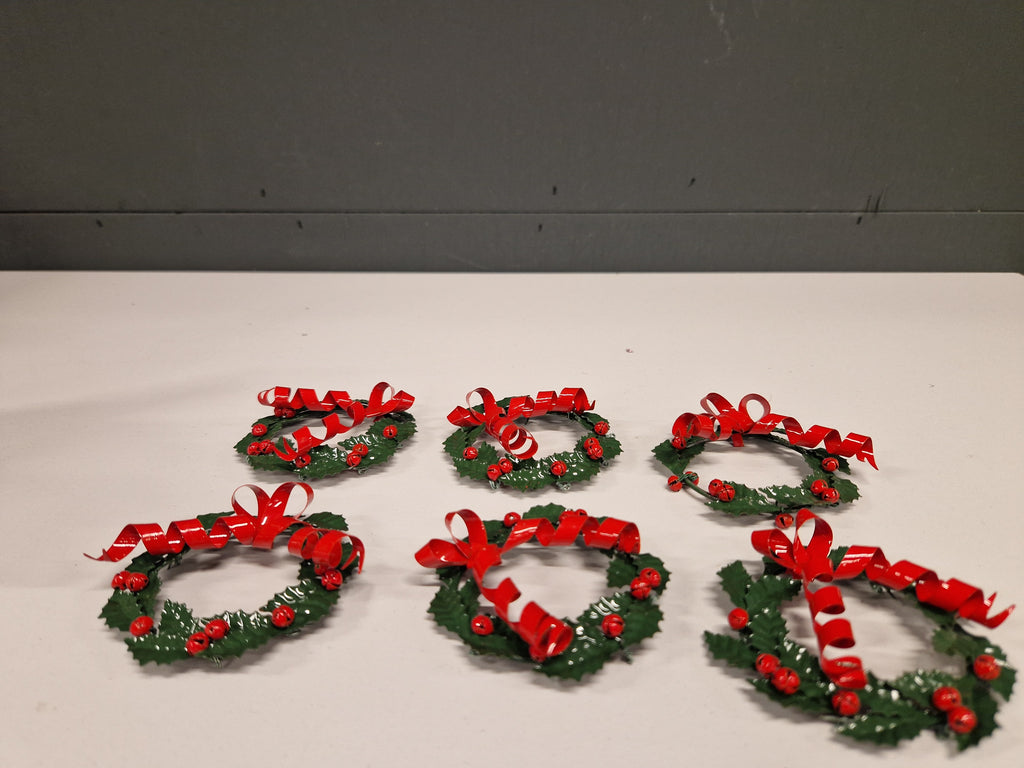 Servetringen, per 6 stuks