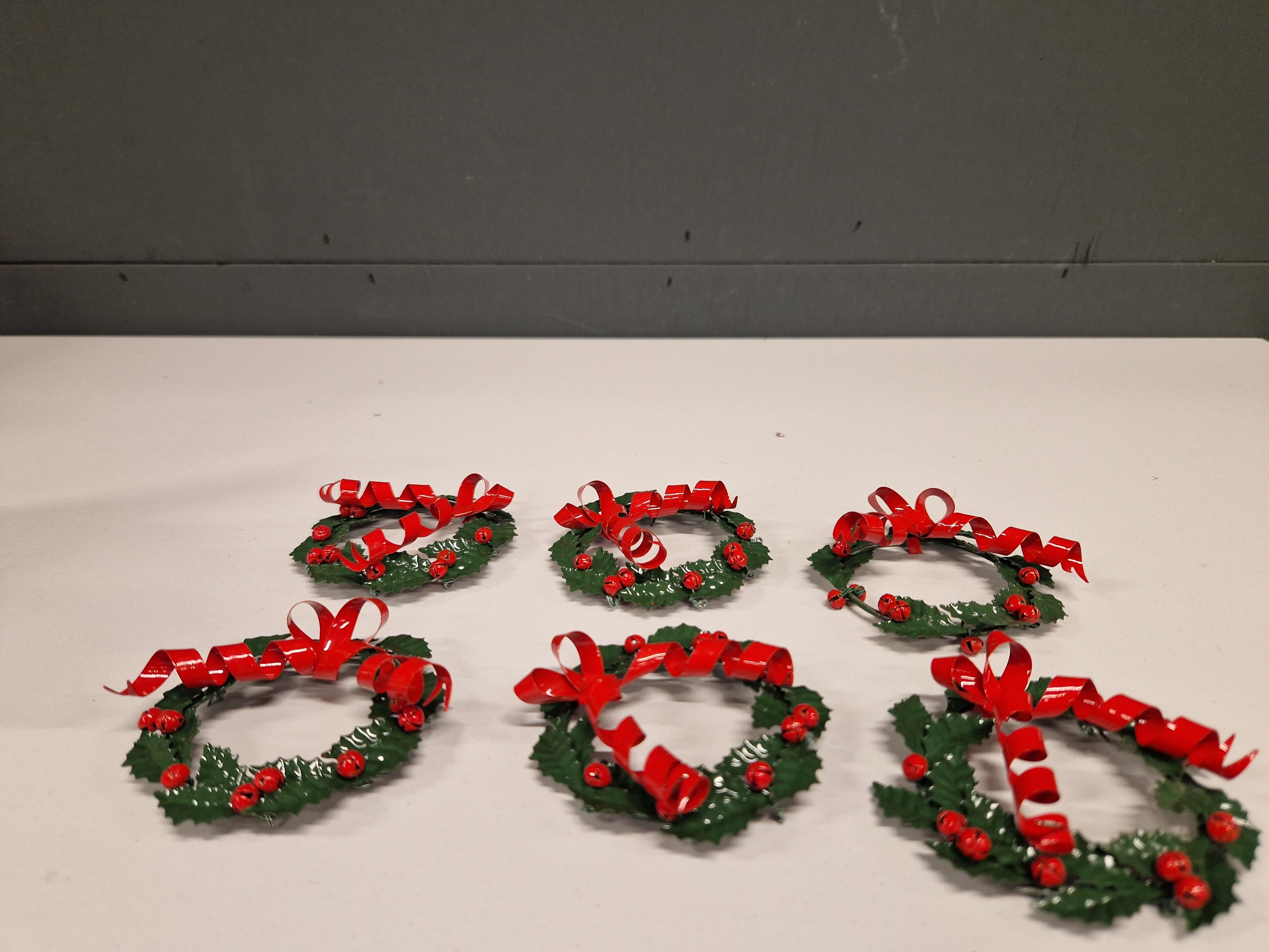 Servetringen, per 6 stuks