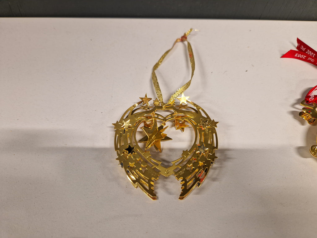 Gesigneerde kerstornamenten