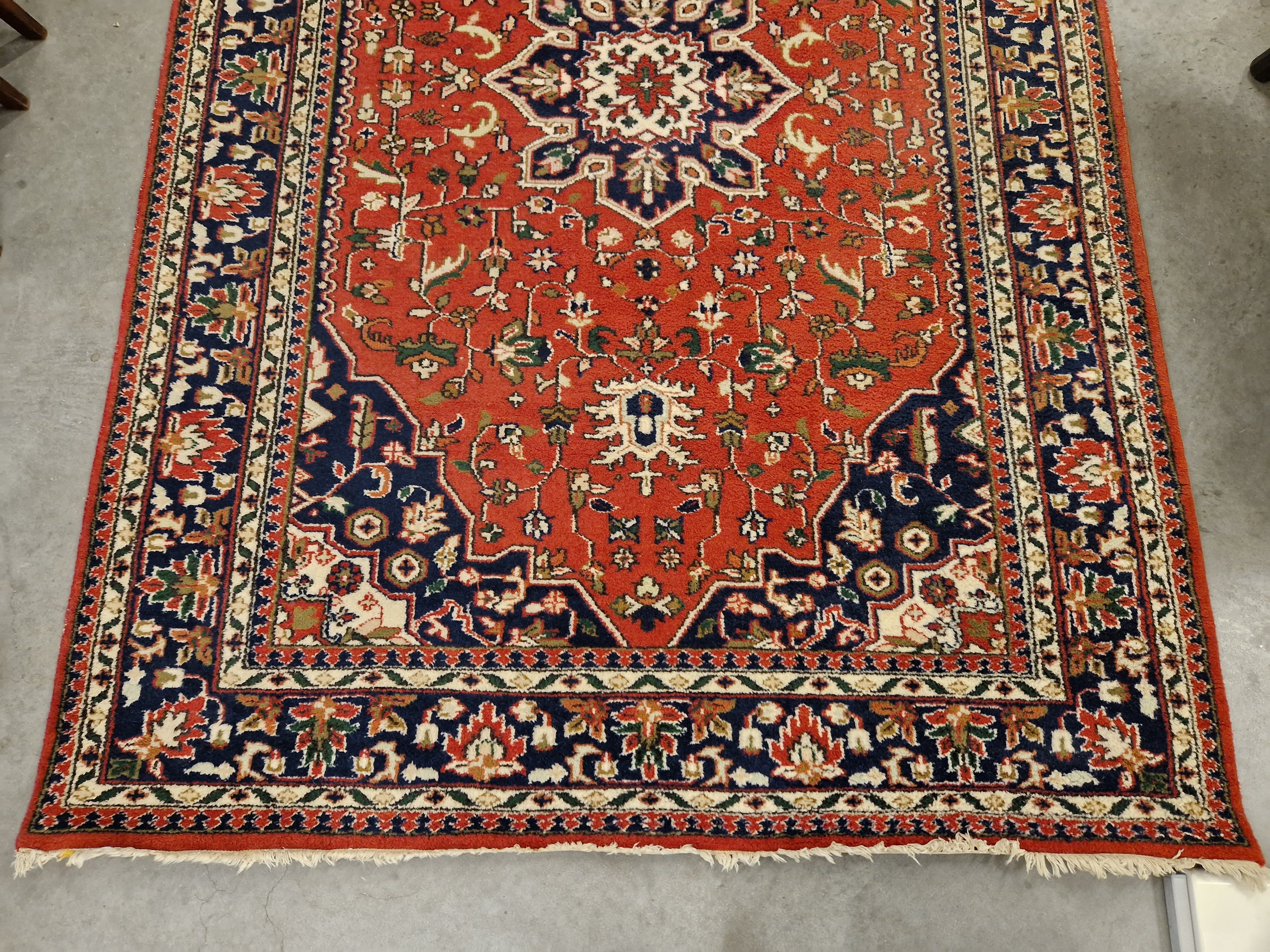 Perzisch tapijt, handgeknoopt,