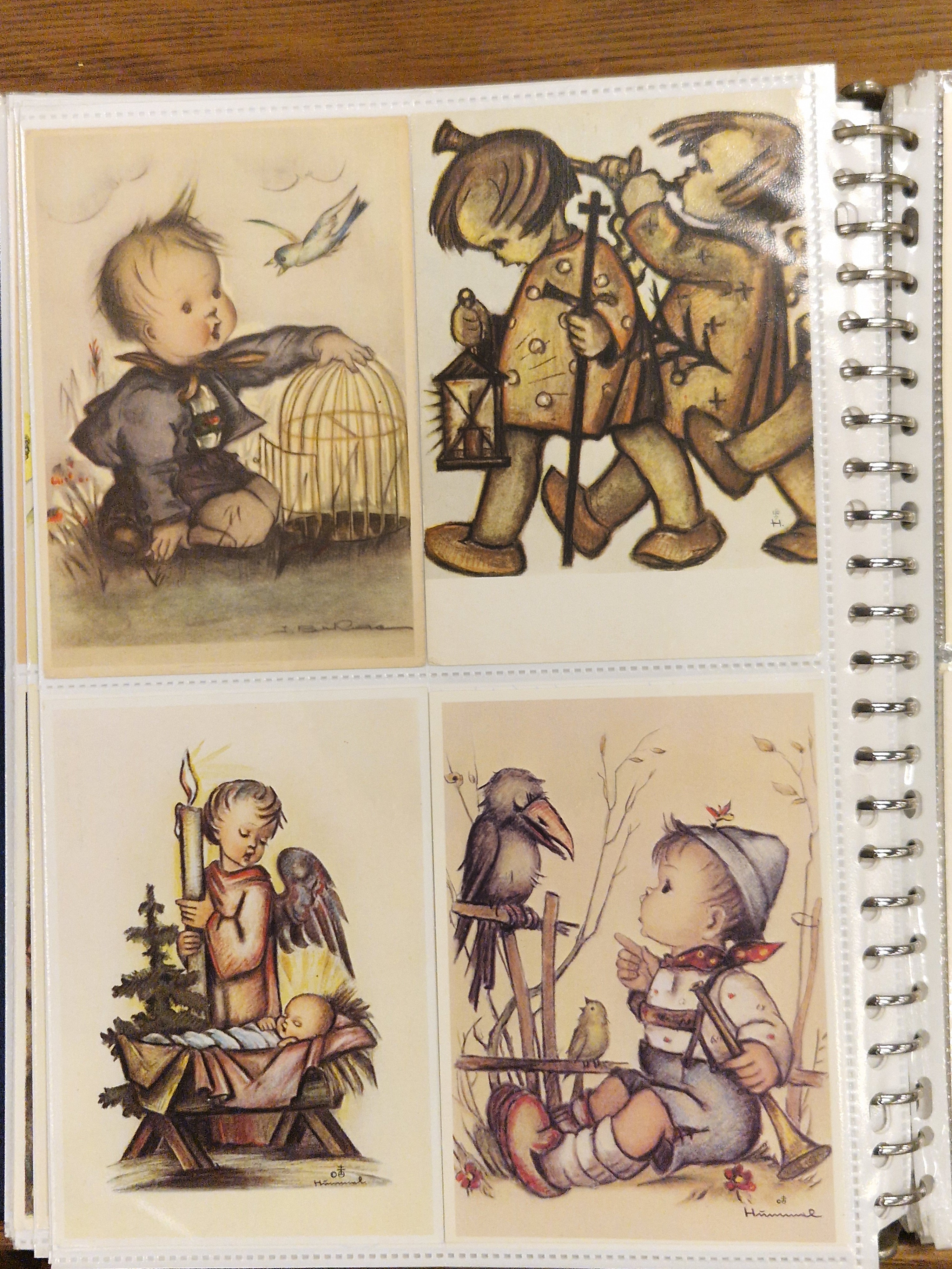 Ca 70 kaarten , grotendeels gelopen HUMMEL