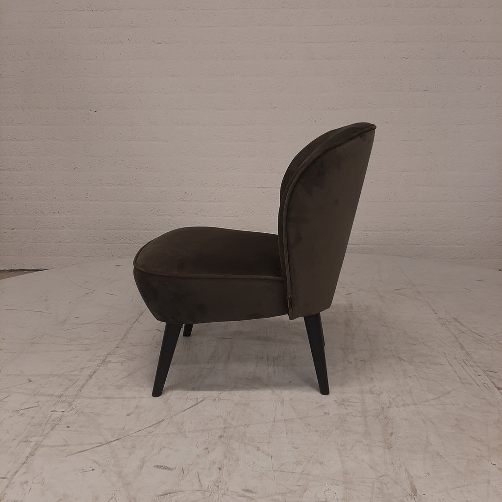 WOOOD Sara fauteuil groen