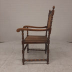 Vintage bibliotheekstoel