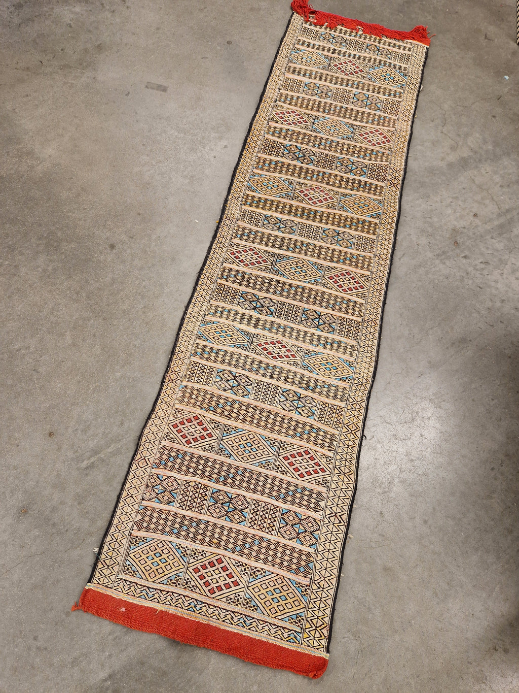 Marokkaanse handgeknoopt tapijt, Berberwol