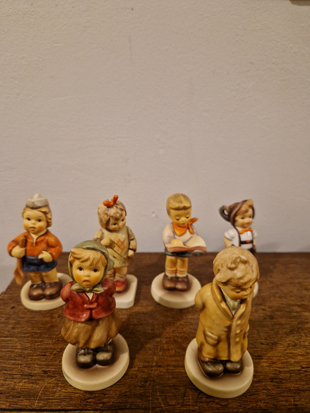 6 figurines van Goebel/Hummel