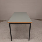 Eettafel / vergadertafel mintgroen blad