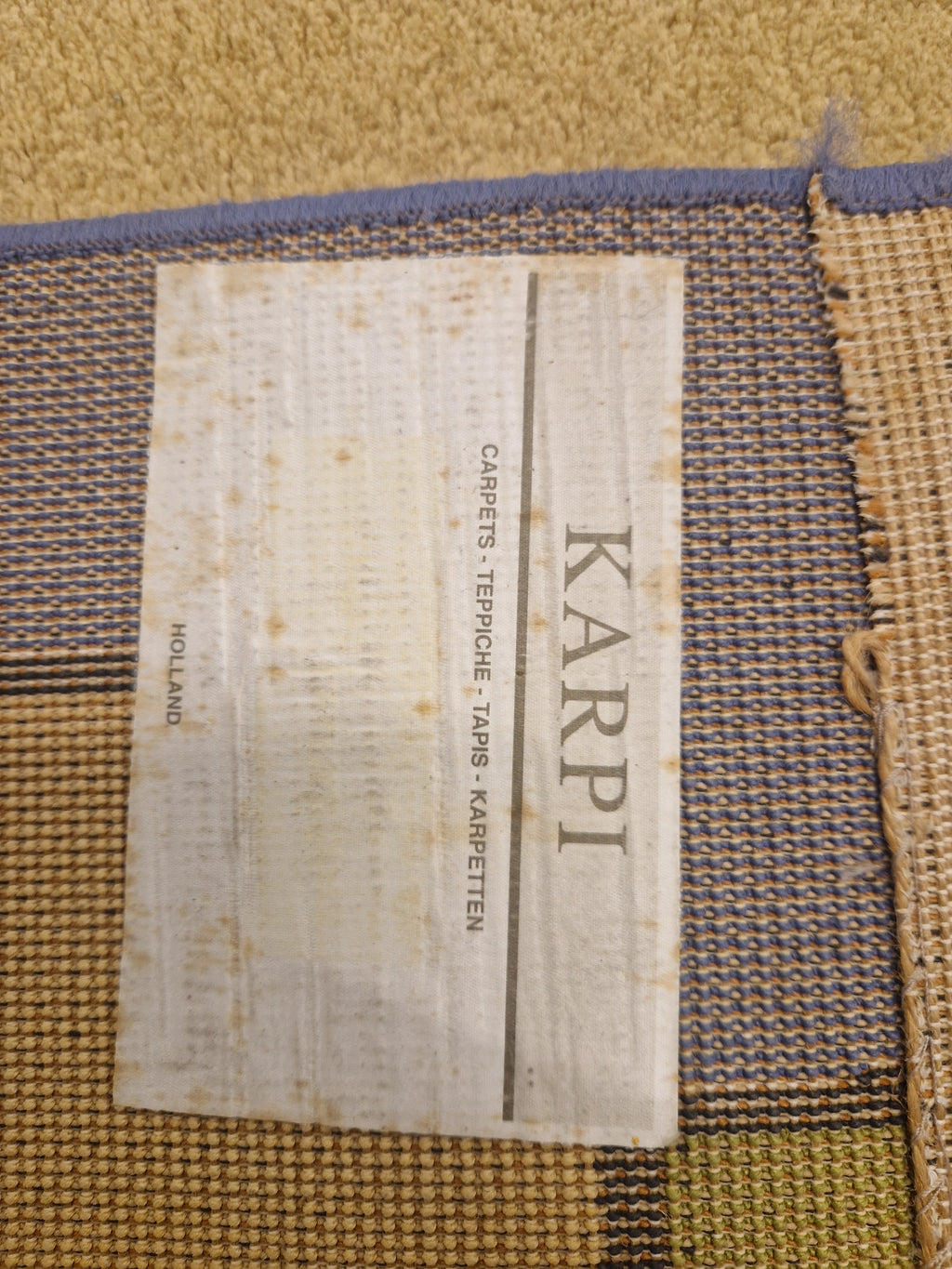 Carpet, tapijt, gemaakt voor de Duitse markt