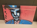 Herman Brood, reproductie op canvas