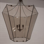 XXL Lamp Lantaarn 6 Vlakken Glas