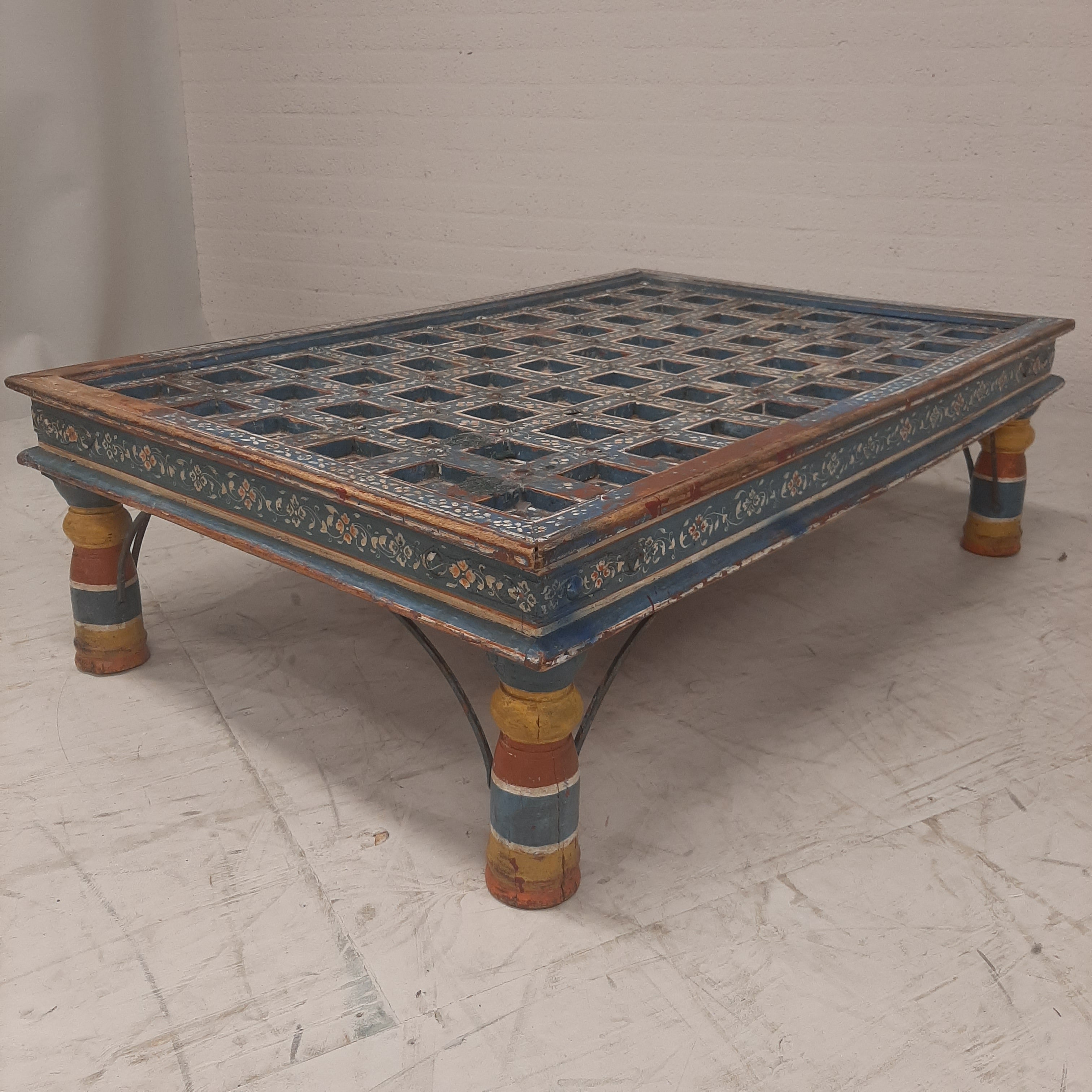 Handgemaakte Indiase salontafel