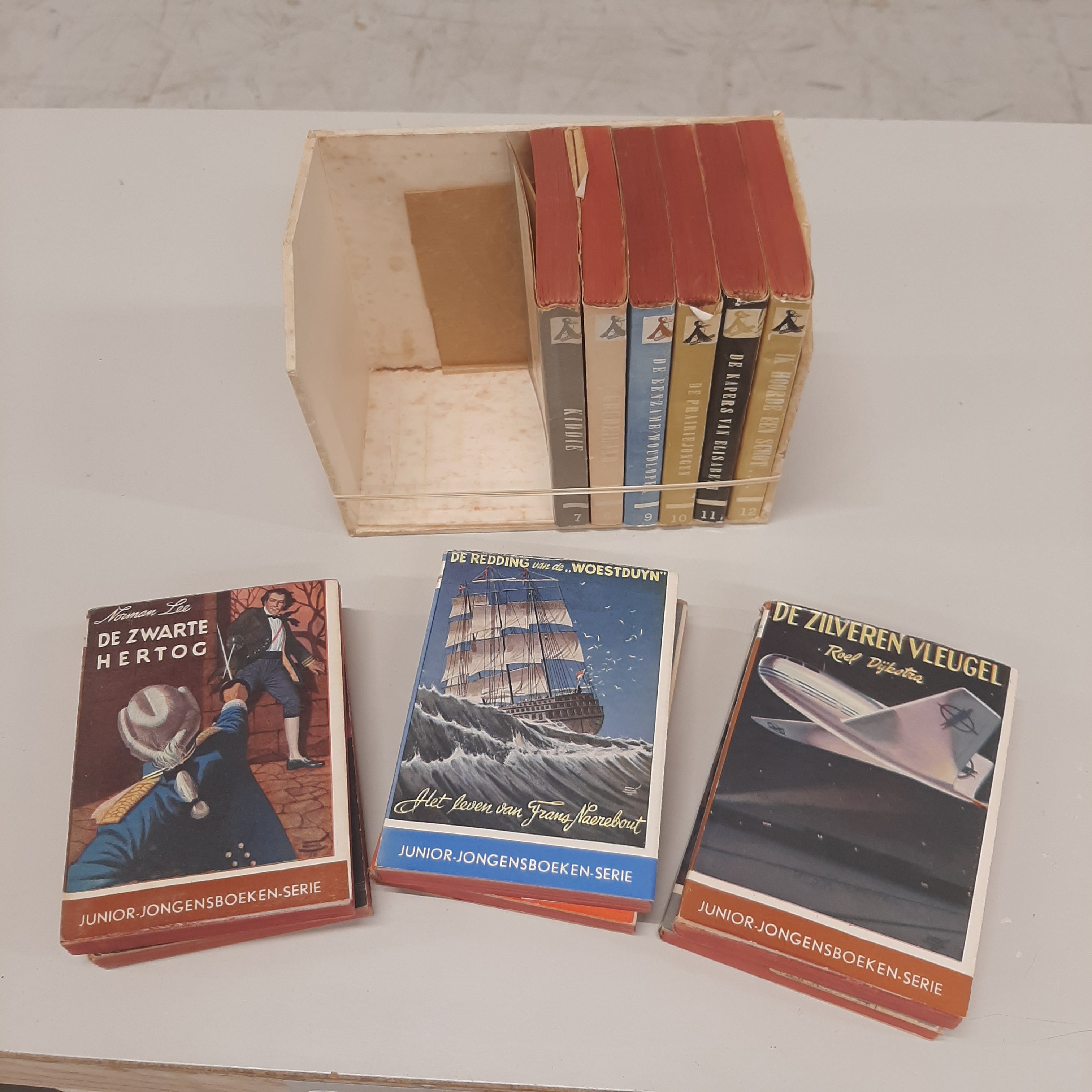 Set van 12 Junior-Jongensboeken-serie