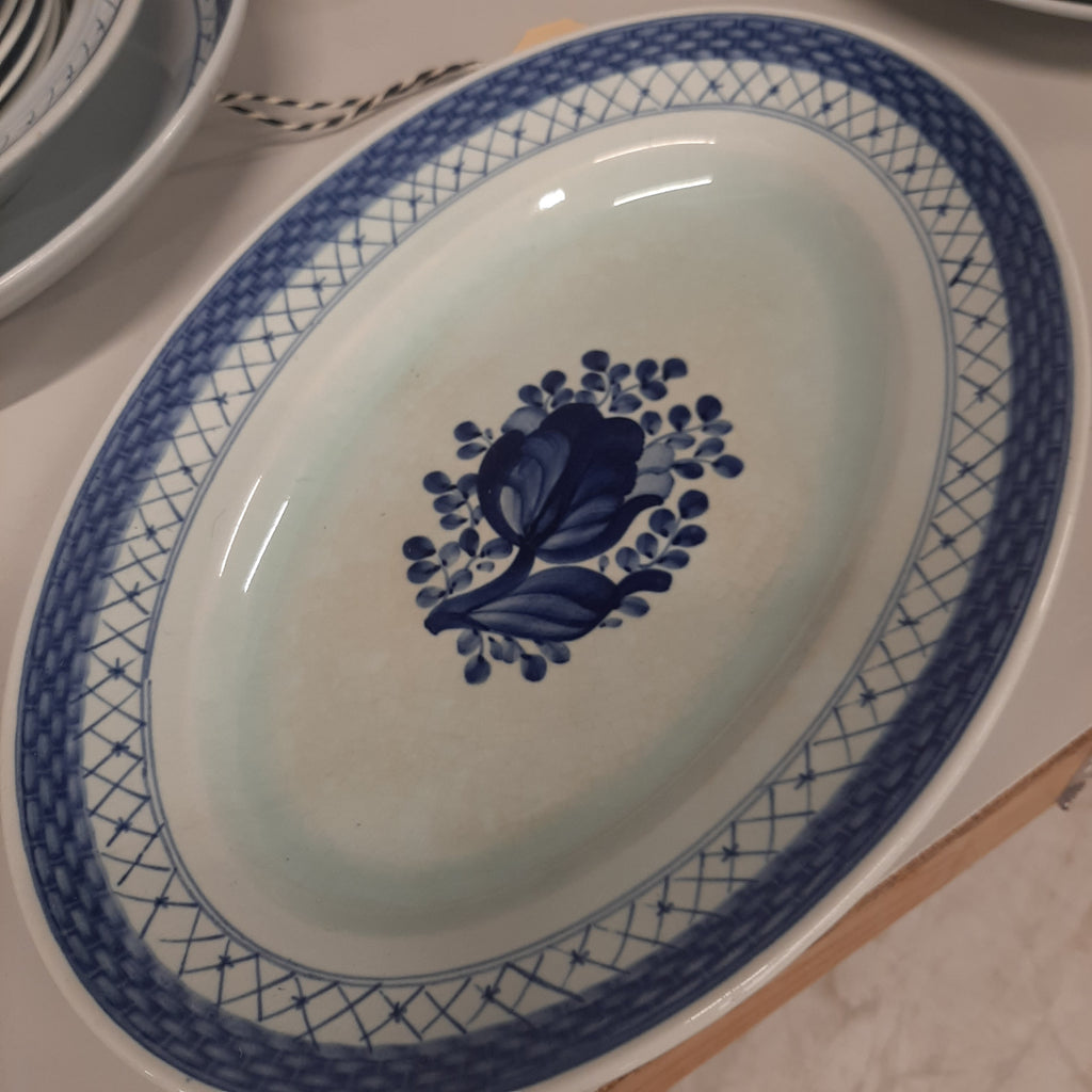 Royal Copenhagen servies blauw wit