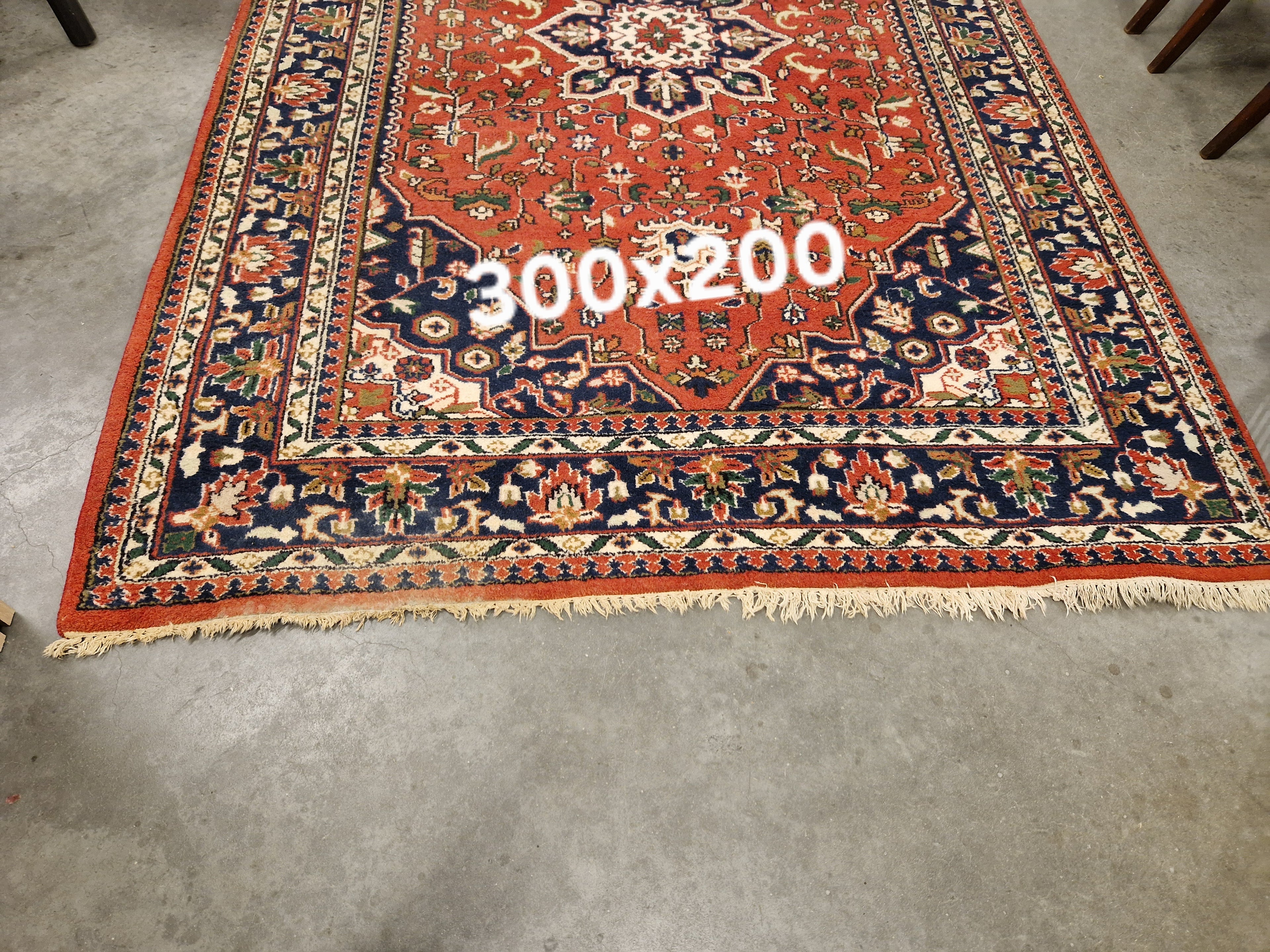 Perzisch tapijt, handgeknoopt,