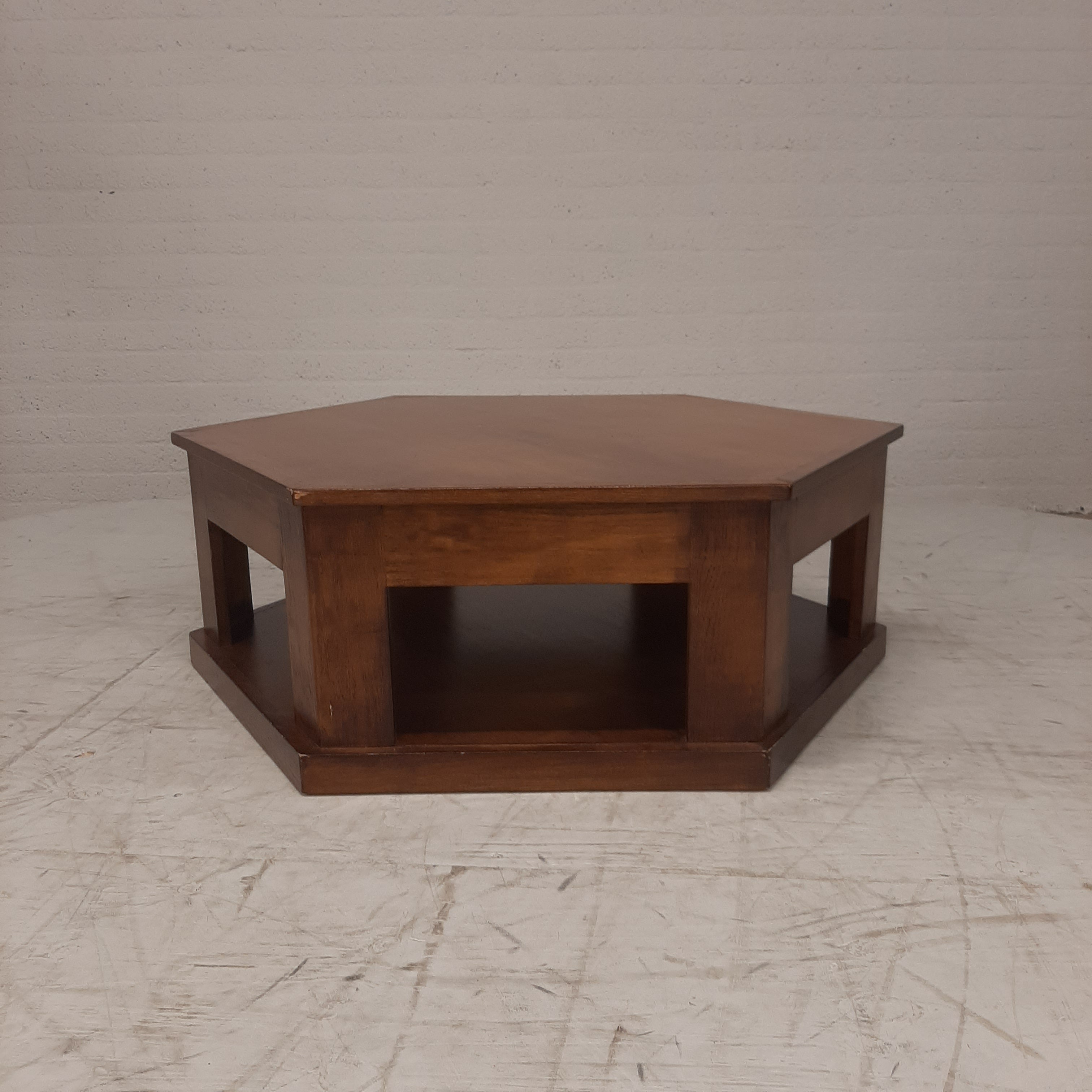 Salontafel 6 hoekig met lade
