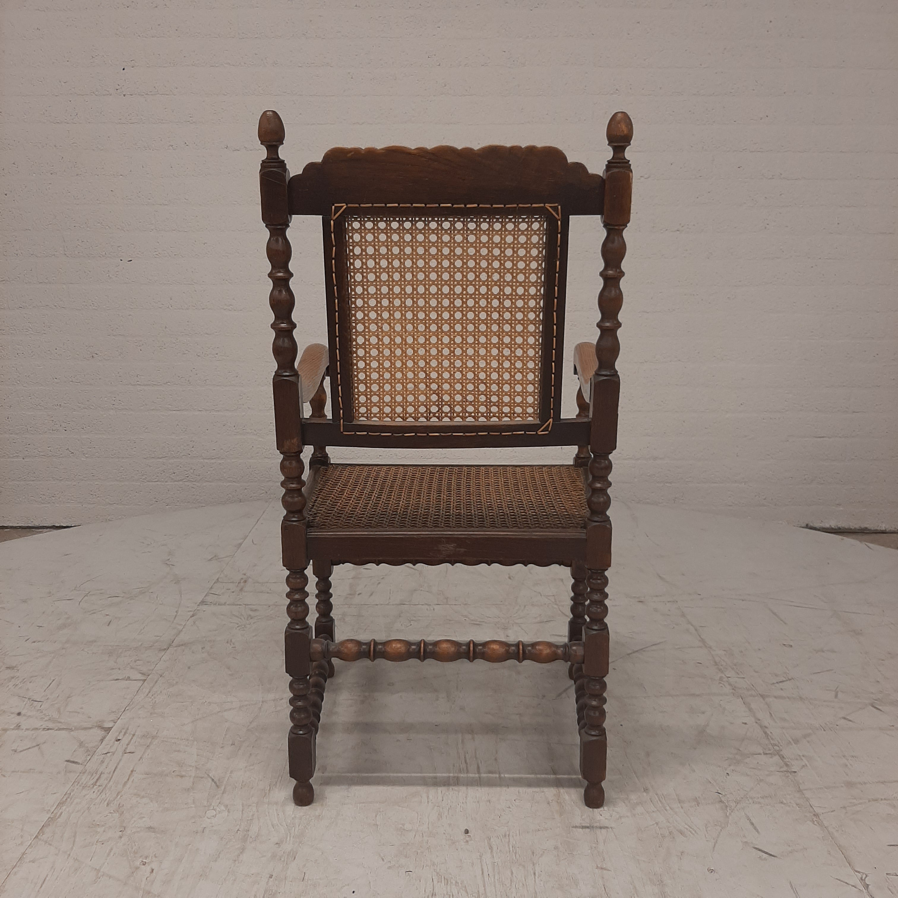 Vintage bibliotheekstoel